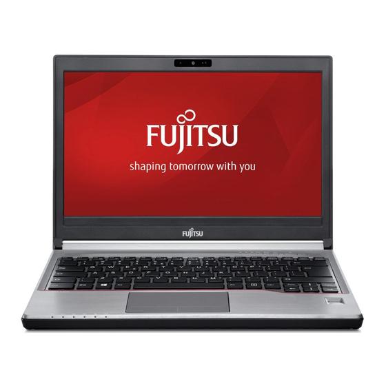 Fujitsu LIFEBOOK E733 Manuel D'utilisation