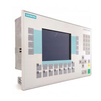 Siemens SIMATIC HMI OP27 Manuel Produit