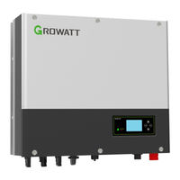 Growatt SPH 5000TL3 BH-UP Manuel D'installation Et D'utilisation