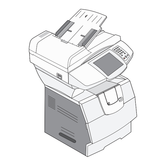 Lexmark 4600 MFP Option Guide De L'utilisateur