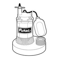 Flotec FPSC2250A Notice D'utilisation