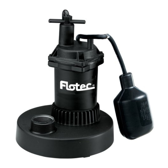 Flotec FP0S1800A Notice D'utilisation