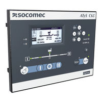 socomec ATyS C55 Notice D'utilisation