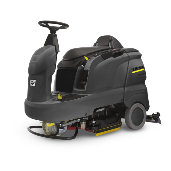 Kärcher B 90 R Mode D'emploi