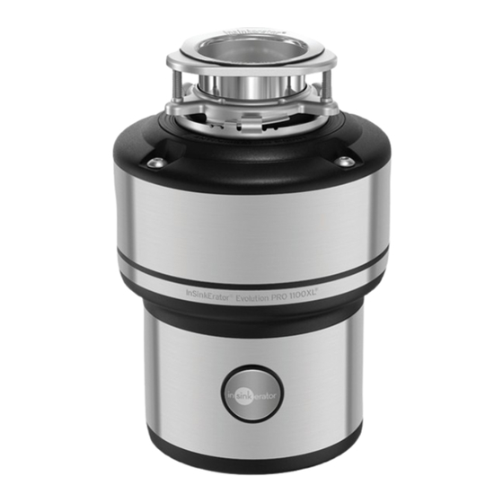 InSinkErator PRO 1100XL Evolution Manuel D'instructions
