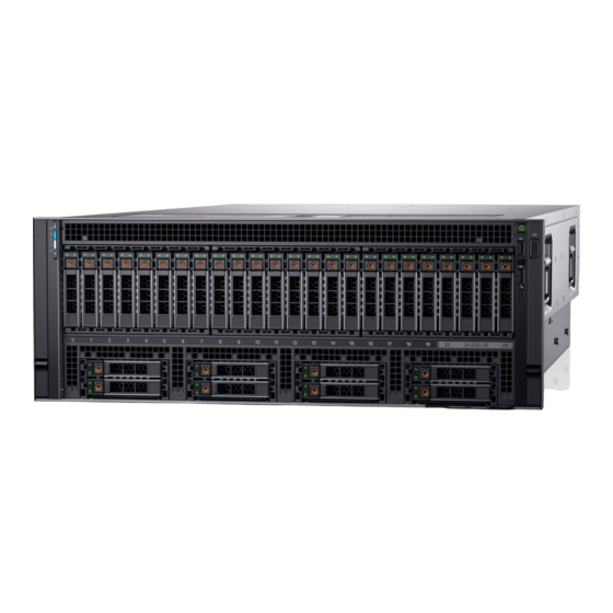 Dell EMC PowerEdge R940xa Manuel D'installation Et De Maintenance