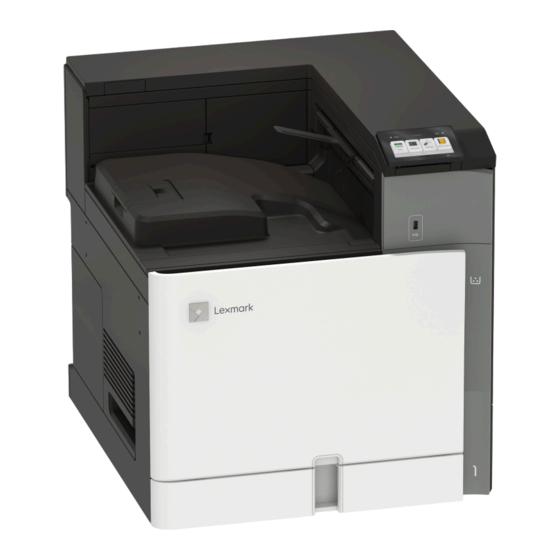 Lexmark CS963 Guide De Référence Rapide