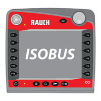 Rauch AXIS ISOBUS Notice D'instructions