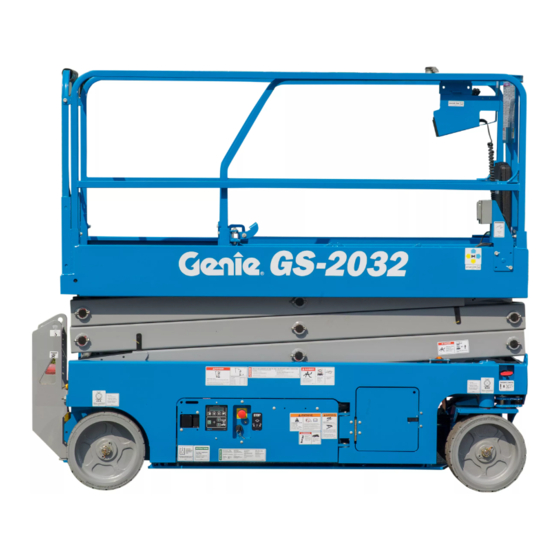 Genie GS-2032 Manuel De L'opérateur