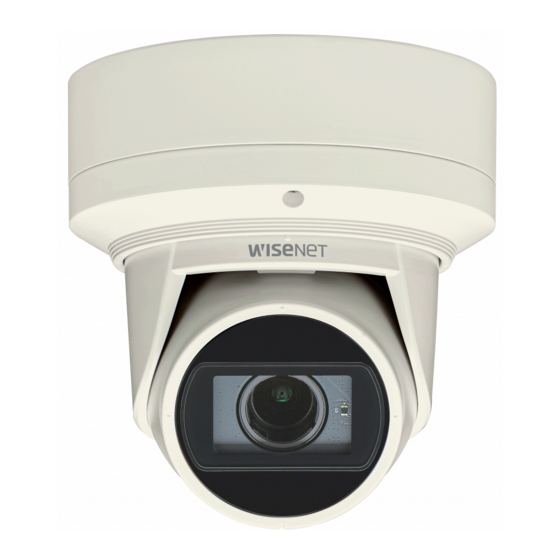 Hanwha Techwin Wisenet QNE-6080RV Manuel D'utilisation
