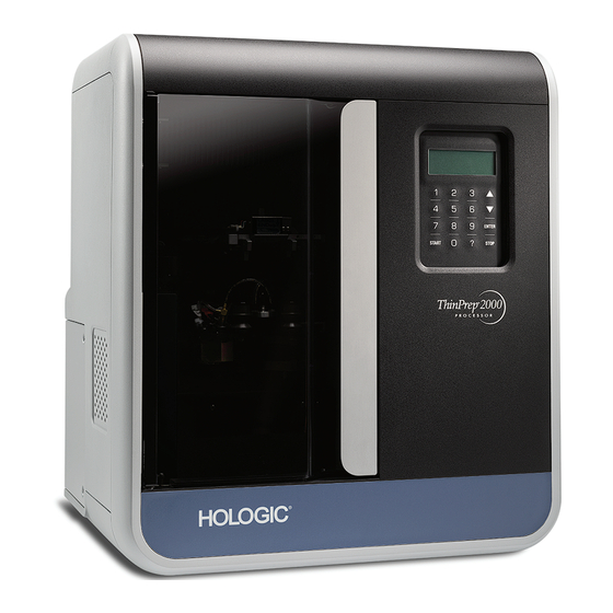 Hologic ThinPrep 2000 Manuel De L'utilisateur