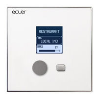 Ecler essentials eMCONTROL1 Mode D'emploi