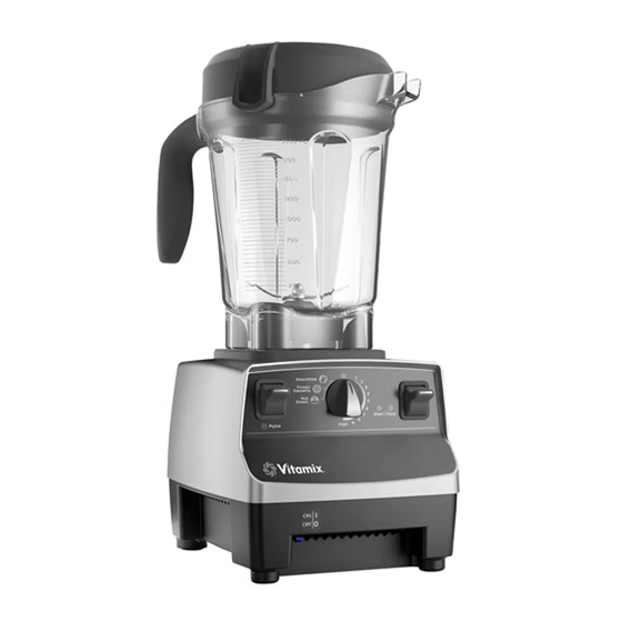 Vitamix C Serie Manuels