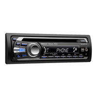 Sony MEX-BT2700 Mode D'emploi