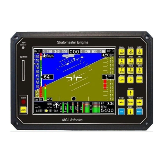 MGL Avionics Stratomaster ENIGMA Manuel D'utilisation