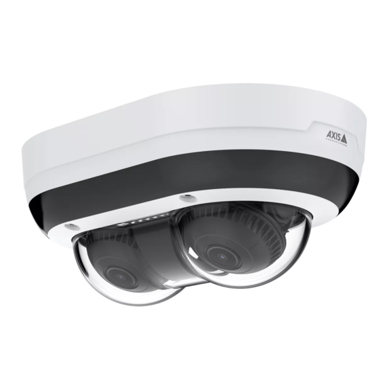Axis Communications P4705-PLVE Manuel D'utilisation