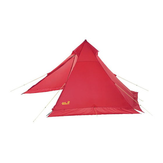 Jack Wolfskin Diamond Tarp XT Manuels