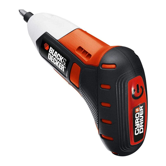 Black & Decker BDCS36G Mode D'emploi