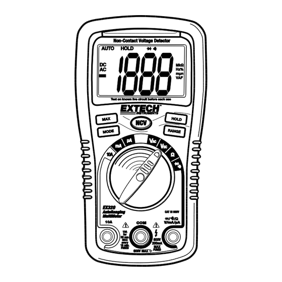 Extech Instruments EX310 Manuel D'utilisation