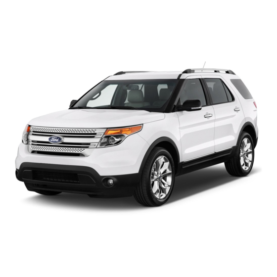 Ford EXPLORER 2014 Manuels