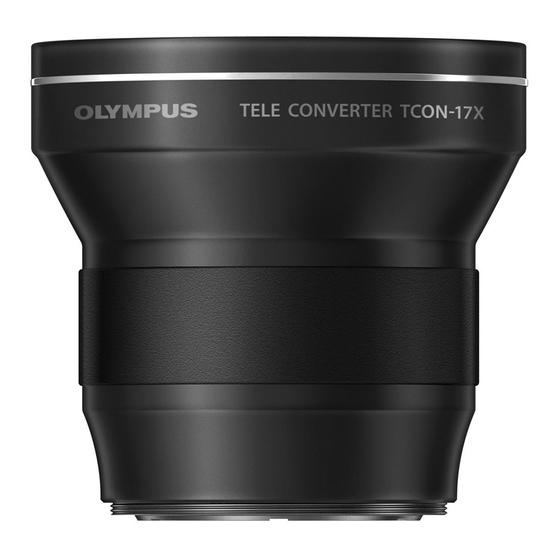 Olympus TCON-17 Mode D'emploi