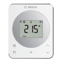 Bosch Control CR 20 RF Guide De Démarrage Rapide