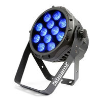 Beamz Professional BWA 520 Aluminium IP65 LED PAR Manuel D'instructions