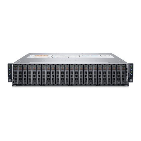 Dell EMC PowerEdge C6520 Manuel D'installation Et De Maintenance