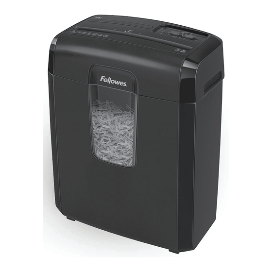 Fellowes Powershred 7C Mode D'emploi