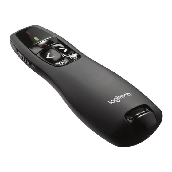 Logitech R400 Guide D'installation