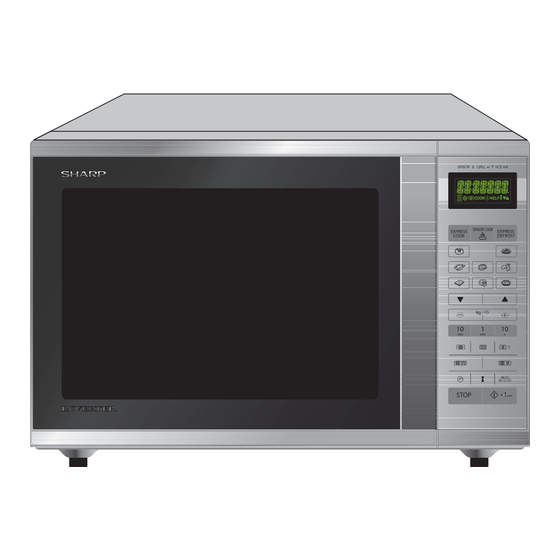Sharp R-971W Mode D'emploi Avec Livre De Recettes