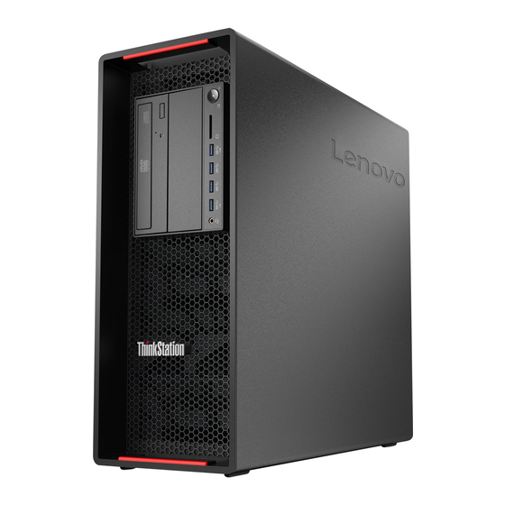 Lenovo ThinkStation P510 30B4 Guide D'utilisation