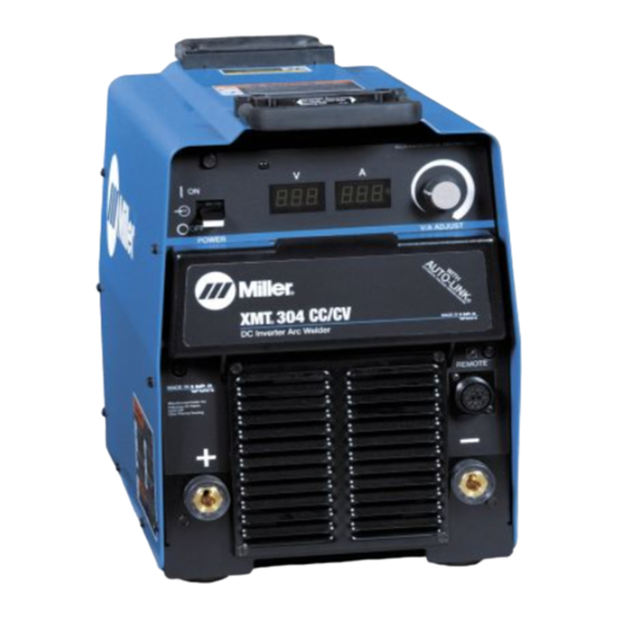 Miller XMT 304 Manuel De L'utilisateur