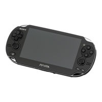 Sony PlayStation Vita PCH-1004 Guide De Mise En Route