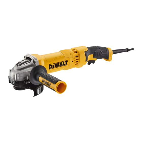 DeWalt DWE4277 Traduction De La Notice D'instructions Originale