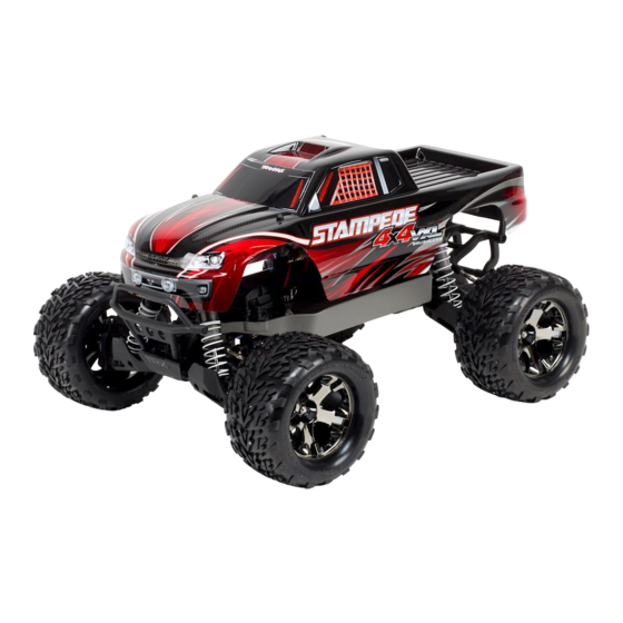 Traxxas STAMPEDE 4X4 VXL BRUSHLESS Manuel Du Propriétaire