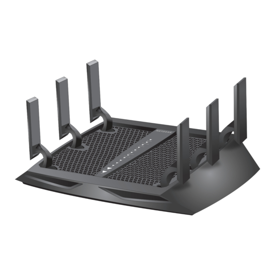 NETGEAR Nighthawk X6 AC3200 R8000 Démarrage Rapide