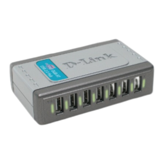 D-Link DUB-H7 Guide D'installation