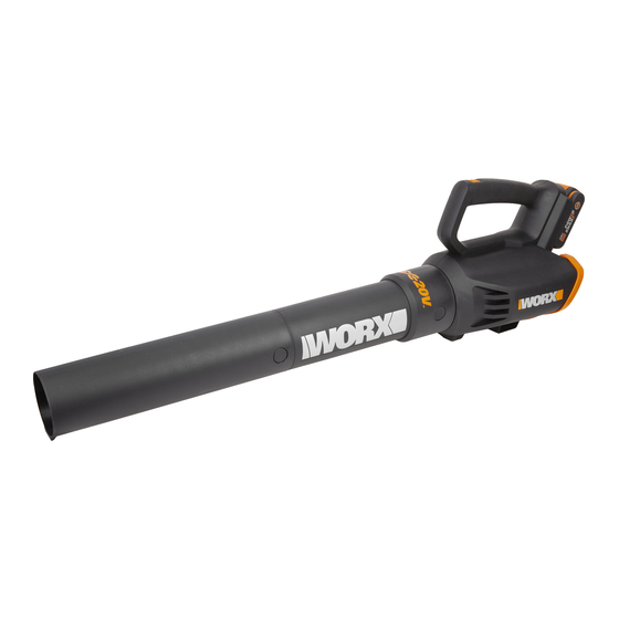 Worx WG547E Manuels