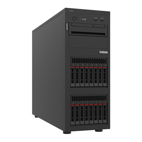 Lenovo ThinkSystem ST250 V2 Guide De Maintenance