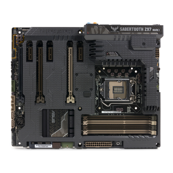 Asus SABERTOOTH Z97 MARK 1 Mode D'emploi