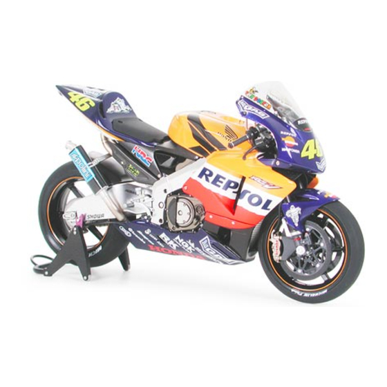 Tamiya REPSOL Honda RC211V 14092 Mode D'emploi