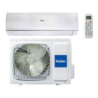 Haier 1U18EH2VHA Manuel D'installation