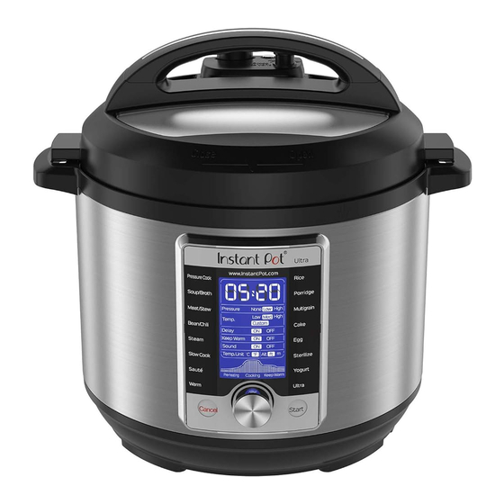 Instant Pot ULTRA Série Mode D'emploi