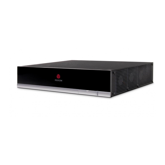 Polycom HDX 9000 Guide D'utilisation