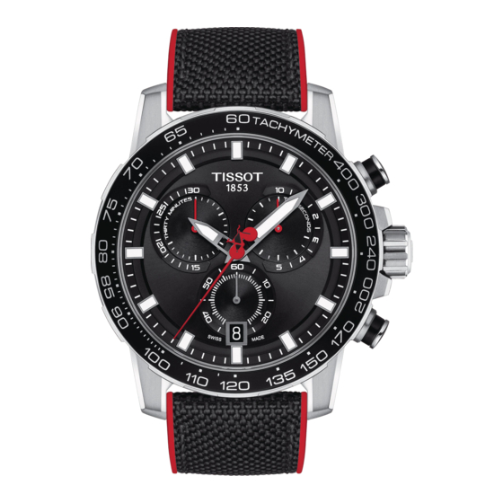 Tissot G10-212 Mode D'emploi