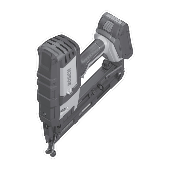 Bosch GNH 18V-64 Professional Notice Originale