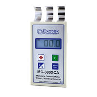 Exotek Instruments MC-380XCA Mode D'emploi