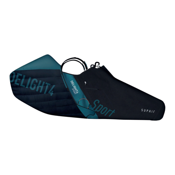 SUPAIR DELIGHT 4 SPORT Notice D'utilisation