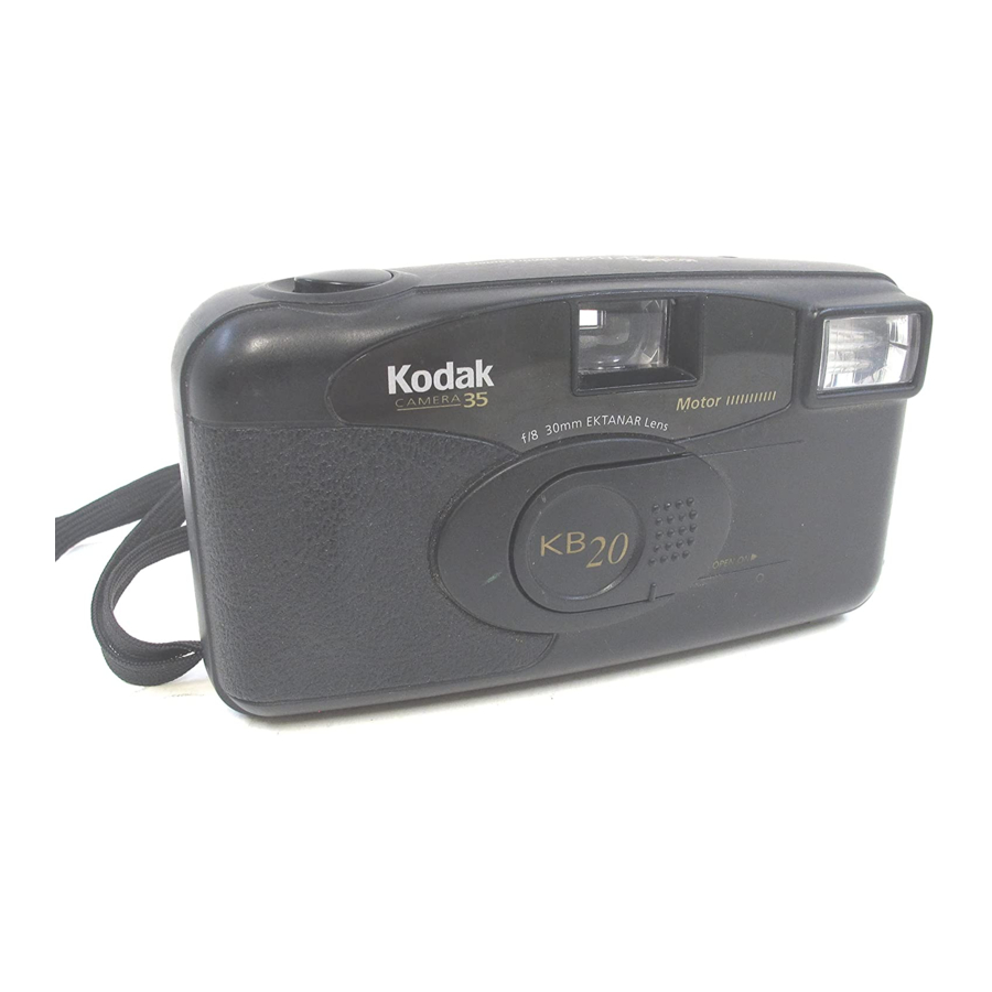 Kodak KB20 Mode D'emploi